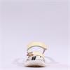 Hispanitas Ambar T-Bar Velcro Sandal - White Beige